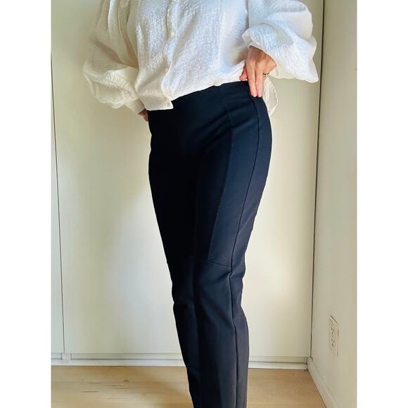 Eileen Fisher Pull on Leggings Equestrain Style Size Small Comfort Stretchy - Picture 7 of 9
